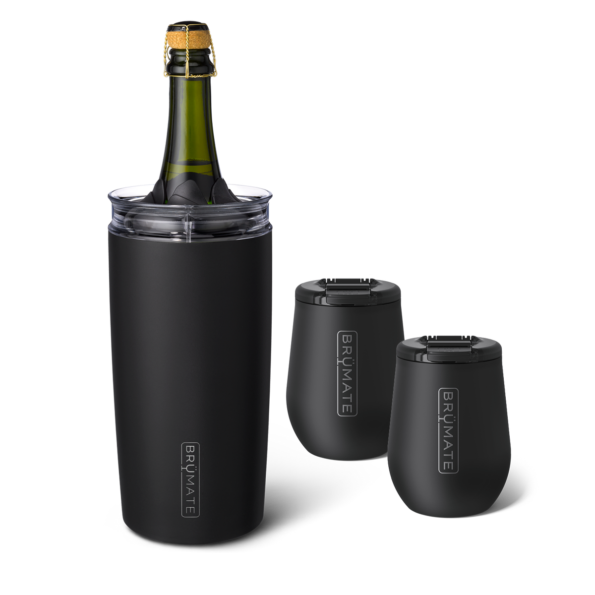bottle-chiller-bundle-d2 bundles-togosa-matte-black-uncorkd.png